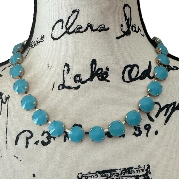 Rebekah Price Celeste Blue Stone Necklace - Picture 2 of 8